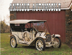 ANTIQUE AUTOMOBILE 1982 SEPT - '11 HAYNES, '52 M G, CHANDLERS